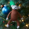 thumbnail image 3 of Monkey Ornament - Knit Handmade Fair Trade Peru, 3 of 4