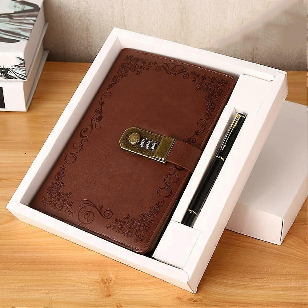 Diario A5 con cerradura y combinación, libreta con contraseña, agenda ...
