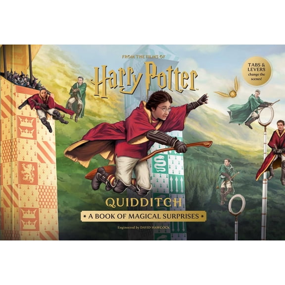 Harry Potter: Quidditch: A Book of Magical Surprises, (Hardcover)