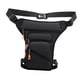 thumbnail image 1 of Riñonera para hombre, bolso, suministros impermeables, bolsa de mensajero, bolsa para pierna, riñonera deportiva para senderismo, viajes al aire libre Negro, 1 of 8