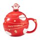 thumbnail image 1 of Taza de cerámica navideña, taza de Papá Noel, regalo creativo de Navidad, taza de regalo, taza de Navidad Rojo, 1 of 9