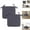 Dark Gray, variant on 2Pcs Chair Pad Cushions Square Seat Cushion with Ties Soft Thicken Garden Pads Dining Chair Cushions for Dining Kitchen Outdoor Bistros Stool Patio Room 15x15 Inch