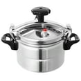 thumbnail image 5 of Dwellnix Compact 3L Pressure Cooker, Aluminum Alloy, Silicone Seal, Round Shape, Pressure Safety Features, Easy to Clean, Ideal for Household and Small Kitchens, 5 of 6