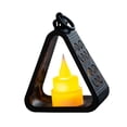 thumbnail image 4 of Lámpara de noche, luz suave, decoración de habitación, pequeño regalo, lámpara de mesa triangular, adorno para interiores, oficina, chimenea, negro, 4 of 8