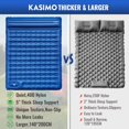 thumbnail image 3 of Colchón doble hinchable KASIMO para camping 1.4x2 m para 2 personas, 3 of 9