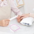 thumbnail image 3 of Nail Soaking Bowl for Hand Spa Pink 1 Set with Plastic and Stainless Steel Manicure Tools, 3 of 8
