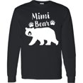 thumbnail image 3 of Inktastic Mimi Bear in White Long Sleeve T-Shirt, 3 of 5