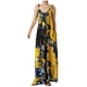 thumbnail image 1 of Mono largo suelto sin mangas con estampado de verano para mujer y mujer Fridja  alkflakhf37398, 1 of 1
