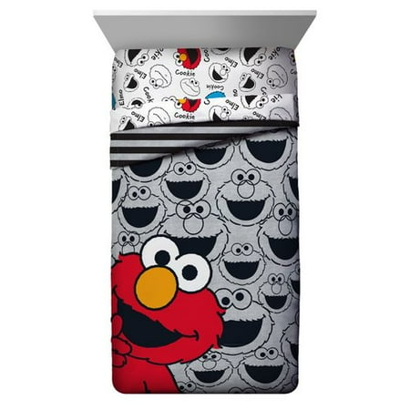 Sesame Street Hip Elmo Twin Comforter Walmart Com