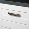 thumbnail image 3 of GlideRite 3.75 in. Center Hammered Mission Style Pulls Cabinet Hardware Handles, Oil Rubbed Bronze, Pack of 10, 3 of 3