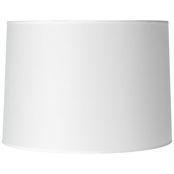 Medium Drum Paper Lamp Shade 15, 15 White Drum Lamp Shade