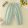 thumbnail image 6 of Utlike Girls Pants Toddler Kids Baby Cotton Pull On Cartoon Print Elastic Basic Harem Long Pants Bloomers Casual Joggers Size 5 Years-6 Years, 6 of 6