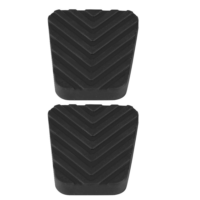 2 piezas cubiertas de goma de pedal de freno de cebraeste para acento tiburón getz getz almohadillas para la alfombra de goma del pedal