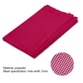thumbnail image 5 of Uxcell 120cm/46.8inch Mesh Fabric Slightly Stretchy for Backpack Pocket,Netting Bag,Shopping Bag Red 3yd, 5 of 6