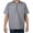 Navy, variant on Short Sleeve Striped Half-Zip Shirt