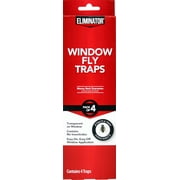 (3 pack) Eliminator 4 Pack Window Fly Trap
