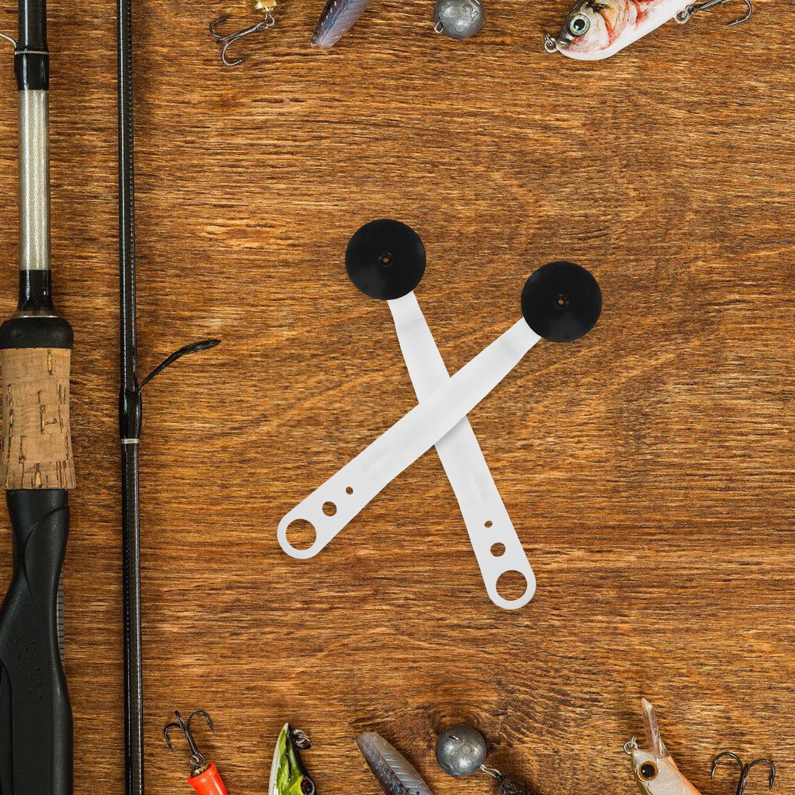BESTYASH 2Pcs Training Target Tool Ivory ABS for Shooting Practice