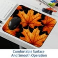 thumbnail image 6 of Maple Leaves Desk Pad Mouse Mat Gaming Mouse Pad | Square 8.3x9.8 Inch Non-Slip Rubber Bottom Printed Suitable for Office and Gaming, 6 of 6