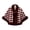 Wine Capes & Cloaks, variant on UTSJKR Women's Plaid Faux Fur Trim Cape Poncho, Winter Warm Open Front Shawl Coat, Pearl Decor Loose Outerwear for Party Daily Occasion Brown