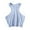 Blue, variant on Jewelreauty Cotton Racerback Tank Tops for Women Summer Solid Ribbed Cropped Tops Casual Workout Blouses (S, Blue)
