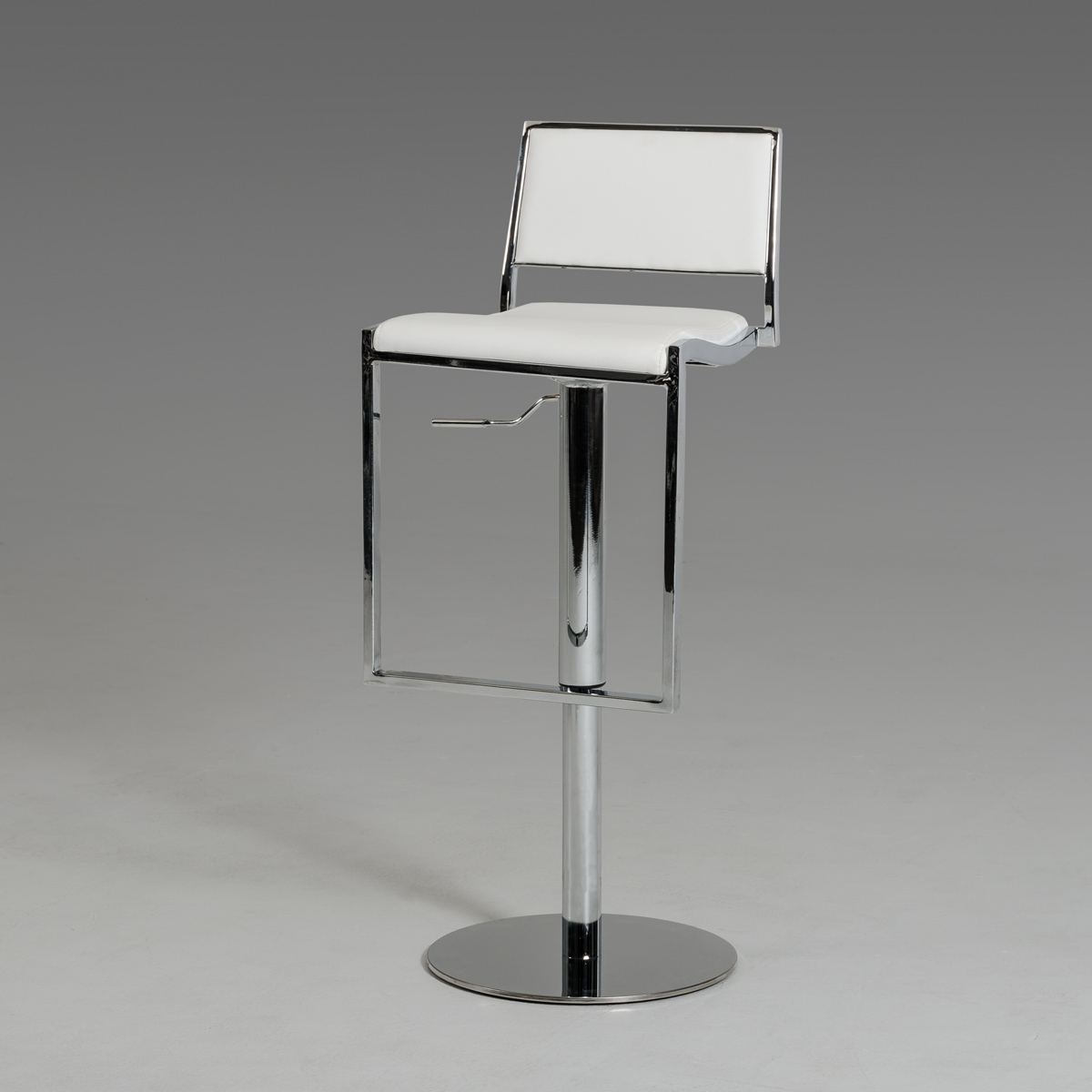Modern White Bar Stool