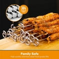 thumbnail image 3 of Hanging Vertical Skewer Holder Set, Reusable Stainless Steel Stand Skewers Rack  for Gathering, 3 of 8