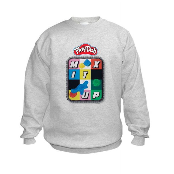 CafePress - Play Doh Mix It Up Sweatshirt - Kids Sweatshirt, Youth Crew Neck Sweatshirt
