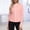 Pink, variant on Long Sleeve UV Protection Shirts Women Full Zip Stand Collar Jacket UPF 50  Lightweight Breathable Athletic Top for Outdoor Sports
