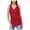 Red - realred, variant on I-N-C Womens Space Dye V-Neck Tank Top