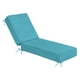 thumbnail image 1 of Cojín para Chaise Lounge Sundale Exterior Olefina Turquesa 180x53x15 cm, 1 of 8