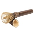 thumbnail image 2 of Spptty Powder Whisk, Matcha Whisk, Natural Bamboo Chasen Matcha Green Tea Whisk Long Handle Powder Brush Tool, 2 of 8