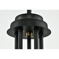 thumbnail image 4 of Alana 18.9 in. 5-Light Indoor Matte Black and Brass Finish Chandelier with Light Kit, 4 of 6