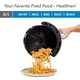 thumbnail image 5 of Freidora de aire PowerXL 7 QT Maxx Classic, freír con aire extra caliente, cocinar, crujiente, asar, asar, hornear, acabado de alto brillo, antiadherente, negro, 5 of 5