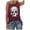a-Brick Red15342, variant on VNKIDY Womens Sleeveless Graphic Tank Top With Skull Print V Neck Casual Loose Fit Breathable Top For Summer Casual Daily Wear Brick Red S