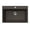 Mocha, variant on Houzer Quartztone 33 in Midnite Granite Composite Topmount Single Bowl Kitchen Sink - V-300 MIDNITE