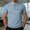 #0139-Light Blue, variant on Men's Plaid Checkered Short Sleeve Polo Shirt With Chest Pocket White S,M,L,XL,L2,L3 Gift