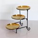 thumbnail image 2 of 1 Set of Snacks Plate Dessert Serving Tray Cupcake Plate 3-Tier Cake Appetizer Holder, 2 of 4