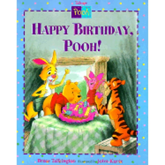 Disney's Pooh: Happy Birthday Pooh, by Bruce Talkington, (Hardcover), Children's Books, English