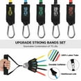 thumbnail image 4 of Odoland 16Pcs Resistance Loop Bands Exercise Straps Fitness Training, 4 of 8