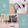 thumbnail image 6 of Pink Floral and Petal Pattern Kitchen Rugs Sets Of 3,Kitchen Runner Rugs Non Skid Washable,Decorative Kitchen Floor Mats for Kitchen,Sink,Laundry,17"x30"+ 17"x47" + 17"x59", 6 of 6