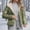 Army Green, variant on Olyvenn Women's Sherpa Fleece Lined Hooded Puffer Jackets Long Sleeve Casual Warm Winter Coat Outerwear with Pockets Black M