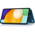 thumbnail image 6 of Phone Case for Samsung Galaxy A53 5G 2022 with Tempered Glass Screen Protector Card Holder Wallet Cover Stand Flip Leather Cell Accessories Gaxaly A53 G5 Galaxies 53A SM A536U Cases Women Men Blue, 6 of 14