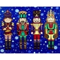 thumbnail image 1 of Pintura de diamante (DB1666) Cascanueces de dibujos animados 5D DIY mosaico cuadrado arte abalorios 20X30cm, 1 of 1