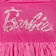 thumbnail image 5 of Barbie Kid Girls Tutu Dress Glitter Letter Graphic Long Sleeves Mesh Fairy Dress Sizes 6-12, 5 of 10