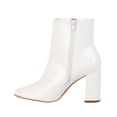 thumbnail image 2 of Botines Para Mujer Blancos Lisos Moda Casual Otoño blanco 26 Incógnita 040D2X, 2 of 6