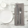thumbnail image 2 of 12 Pcs Serviettes de Table en Tissu Rayées Tendance pour Fêtes Lavables et Réutilisables pour Décorations de Table de Fête et de Salle à Manger, 2 of 8