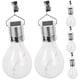 thumbnail image 1 of BRIGHTFUFU 5pcs bombillas de luz solar jardín al aire libre que cuelga la bombilla LED para el patio de la casa, 1 of 8