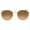 Pink/Brown, variant on Women's RB3447-112/Z2-53 Gold Round Sunglasses
