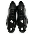 thumbnail image 5 of CMR CHAMARIPA Black Glossy Elevator Tuxedo Shoes Patent Leather High Increase Shoes 2.76 Inches / 7 CM, 5 of 6