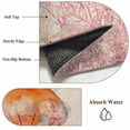 thumbnail image 6 of Coral Jellyfish Coastal Area Rugs 2.7'x5', Washable Small Throw Rugs for Kitchen Bedroom, Summer Ocean Coral Pink Linen Indoor Outdoor Rug Non-Slip Low Pile Carpet Runner Reversible Floor Mats, 6 of 8